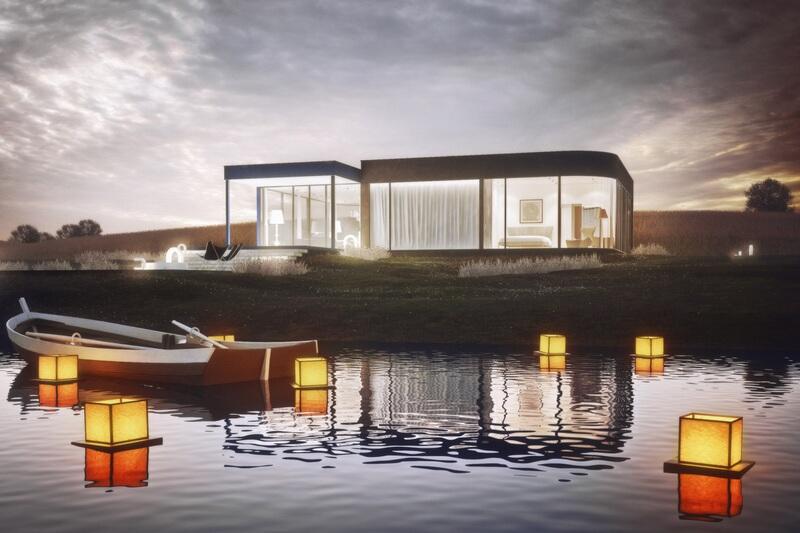 Dom zaprojektowany w zgodzie z jin-jang