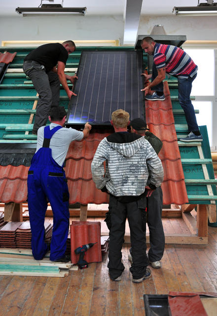 Pierwsze szkolenia z systemu solarnego Braas