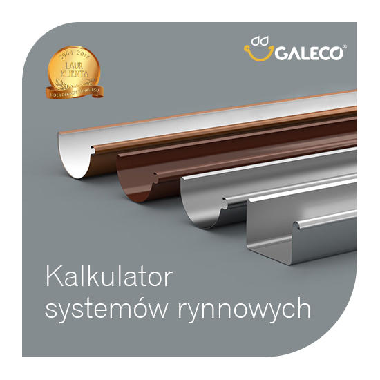 Rynny dopasowane co do centymetra