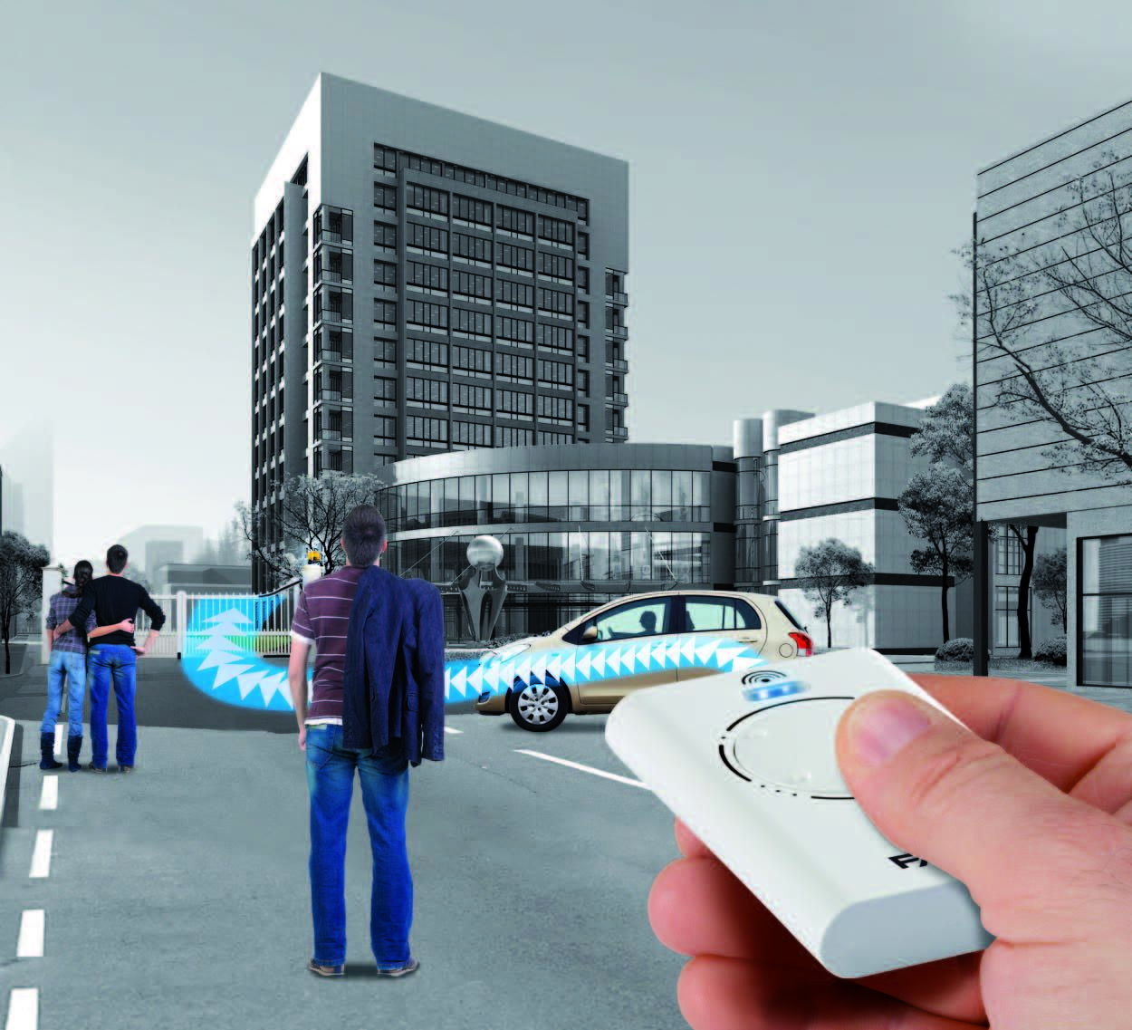 FAAC przedstawia dwu- i czterokanałowe piloty do bram