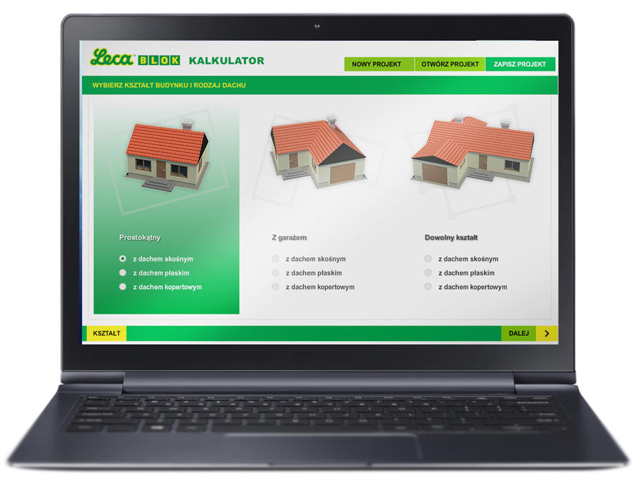 Nowy kalkulator materiałowy