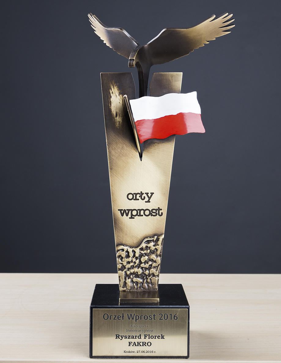 Wysokie loty z FAKRO – „Orzeł Wprost” dla Ryszarda Florka