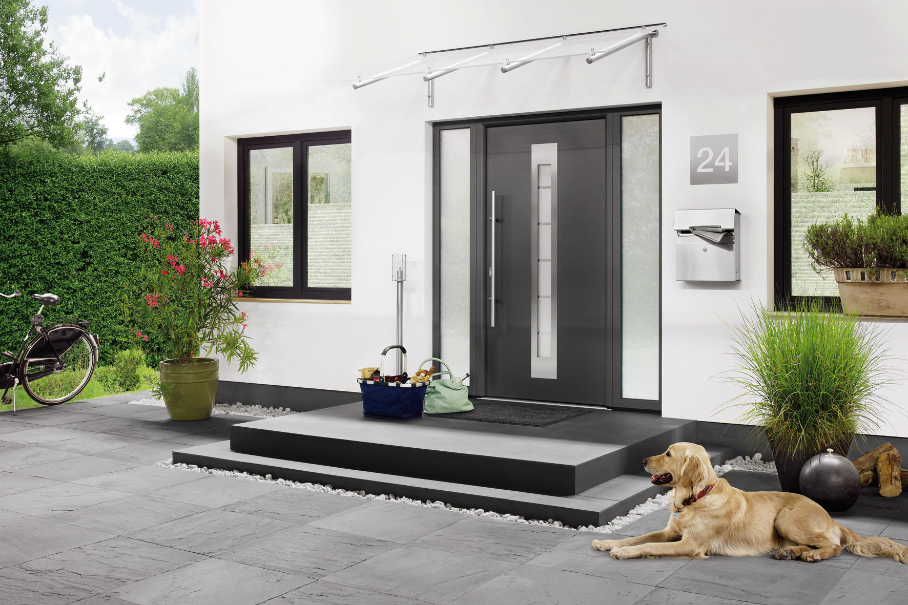 Zewnętrzne drzwi ThermoPlus firmy Hörmann