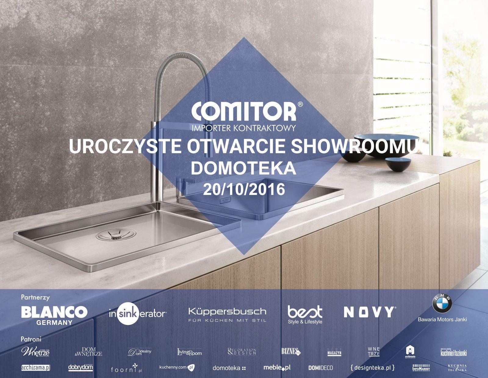 Uroczyste otwarcie nowego showroomu COMITOR w Domotece