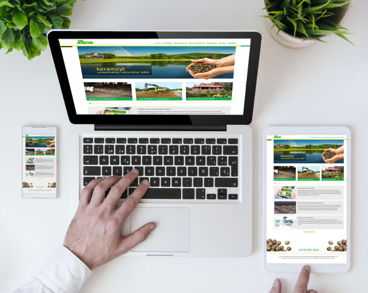 Nowa strona o keramzycie Leca®