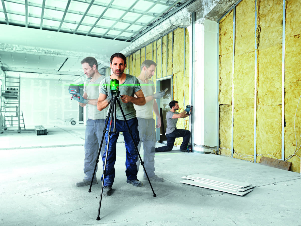 Pierwsze lasery liniowo-punktowe Bosch sterowane za pomocą aplikacji