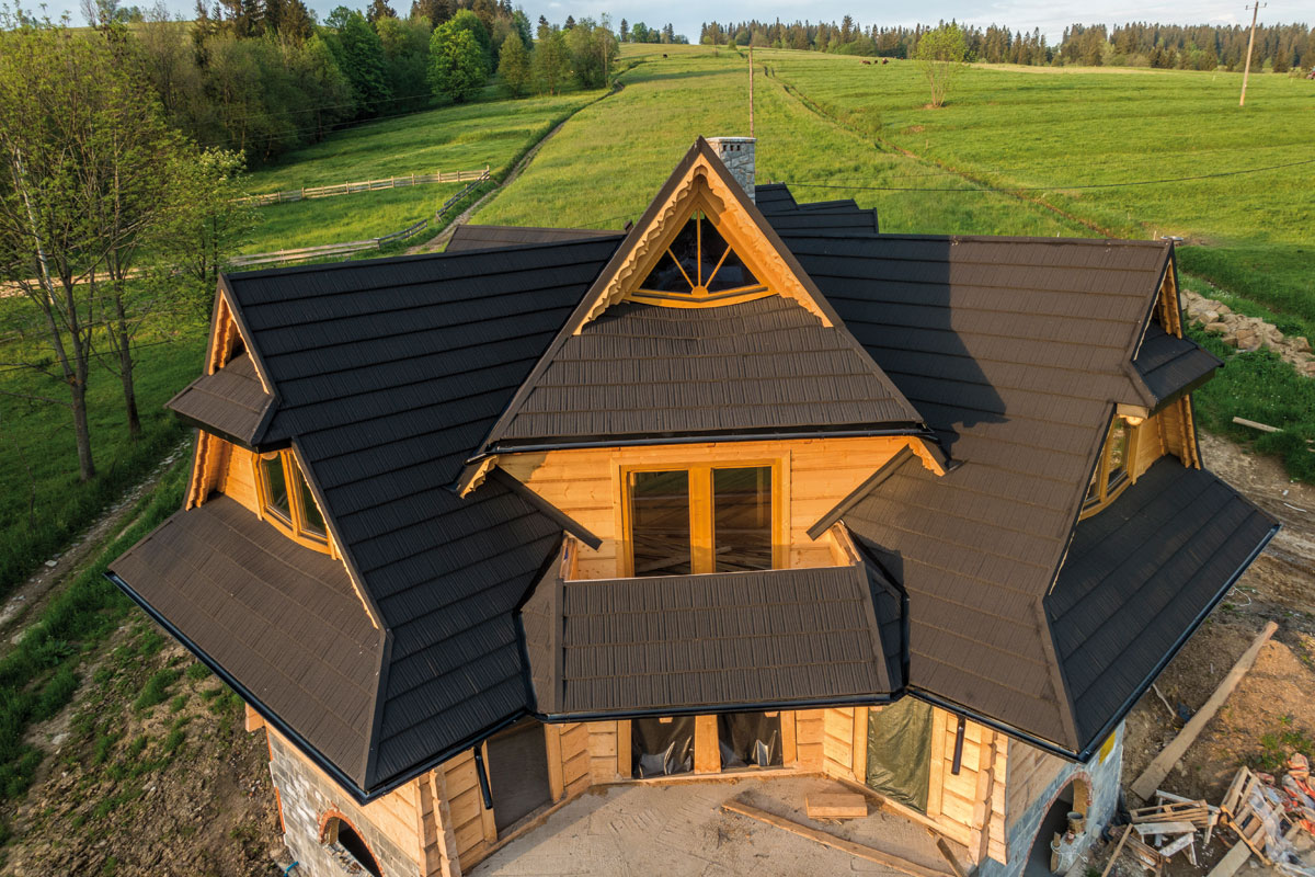 Nowozelandzka dachówka gontopodobna z posypką