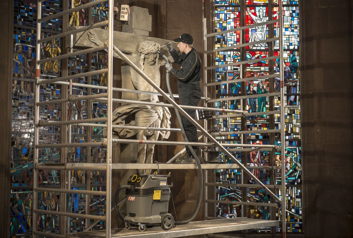 Kärcher wyczyścił zabytkowe rzeźby