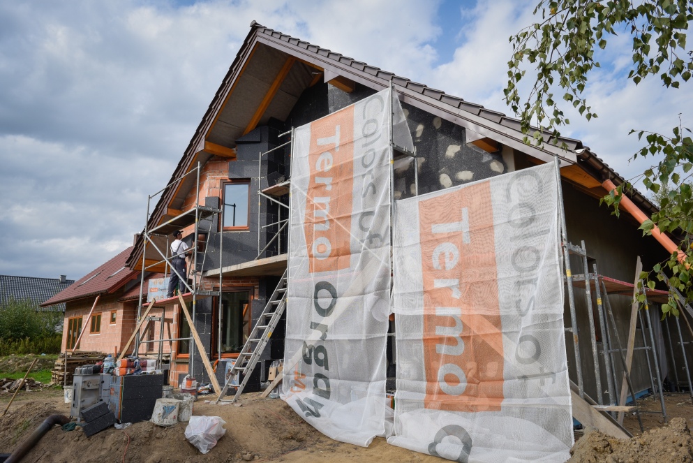 Tynk GOLD i styropian TERMONIUM