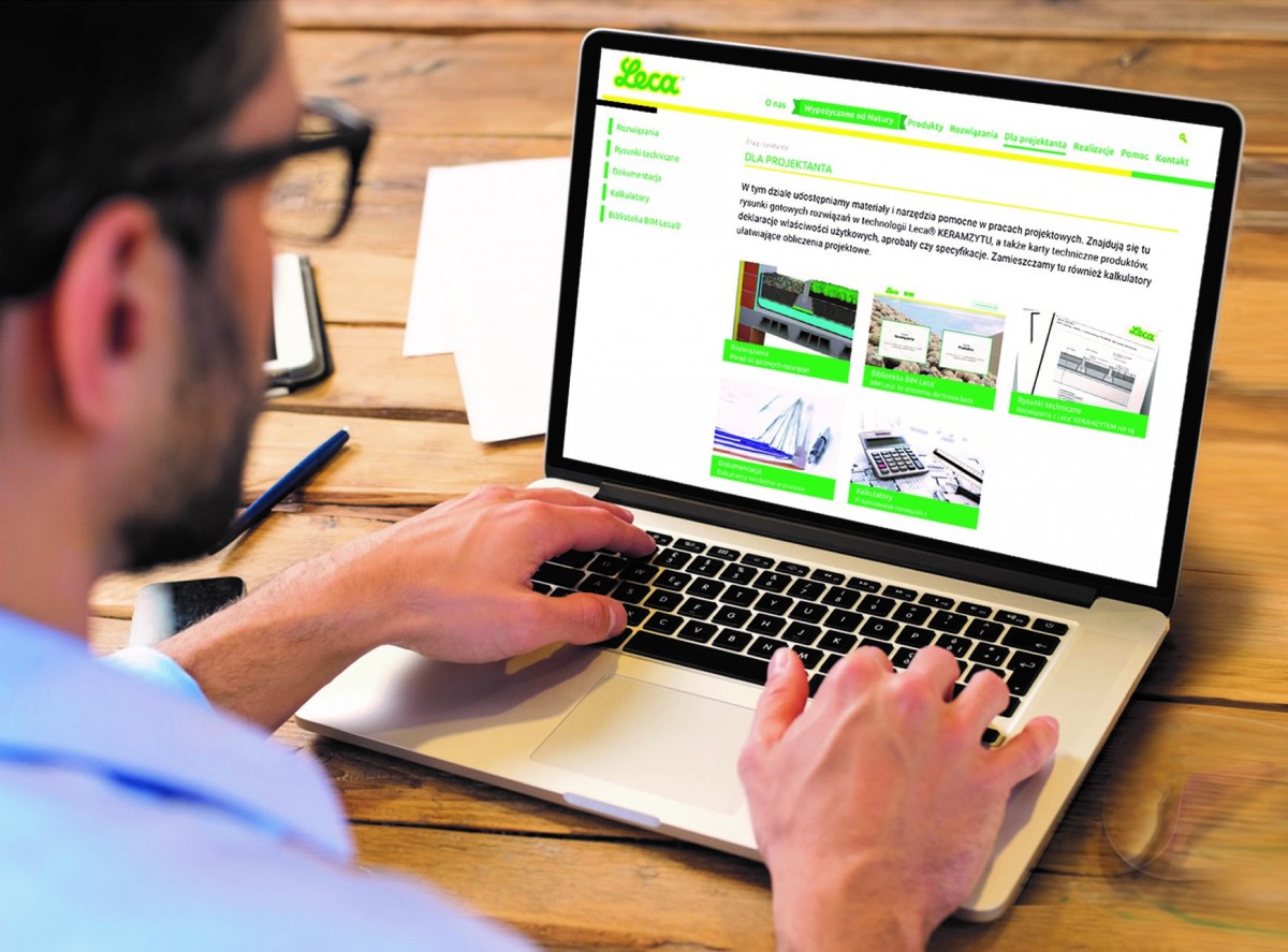 Doradcy Leca do dyspozycji projektantów