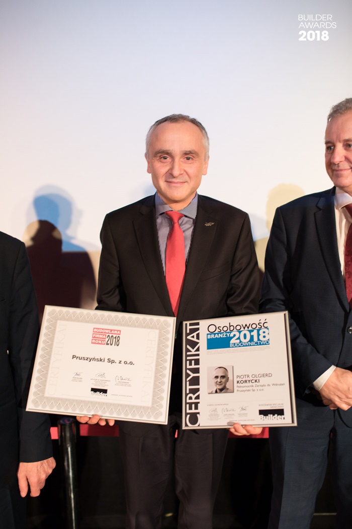 Blachy Pruszyński – Budowlaną Firmą Roku 2018