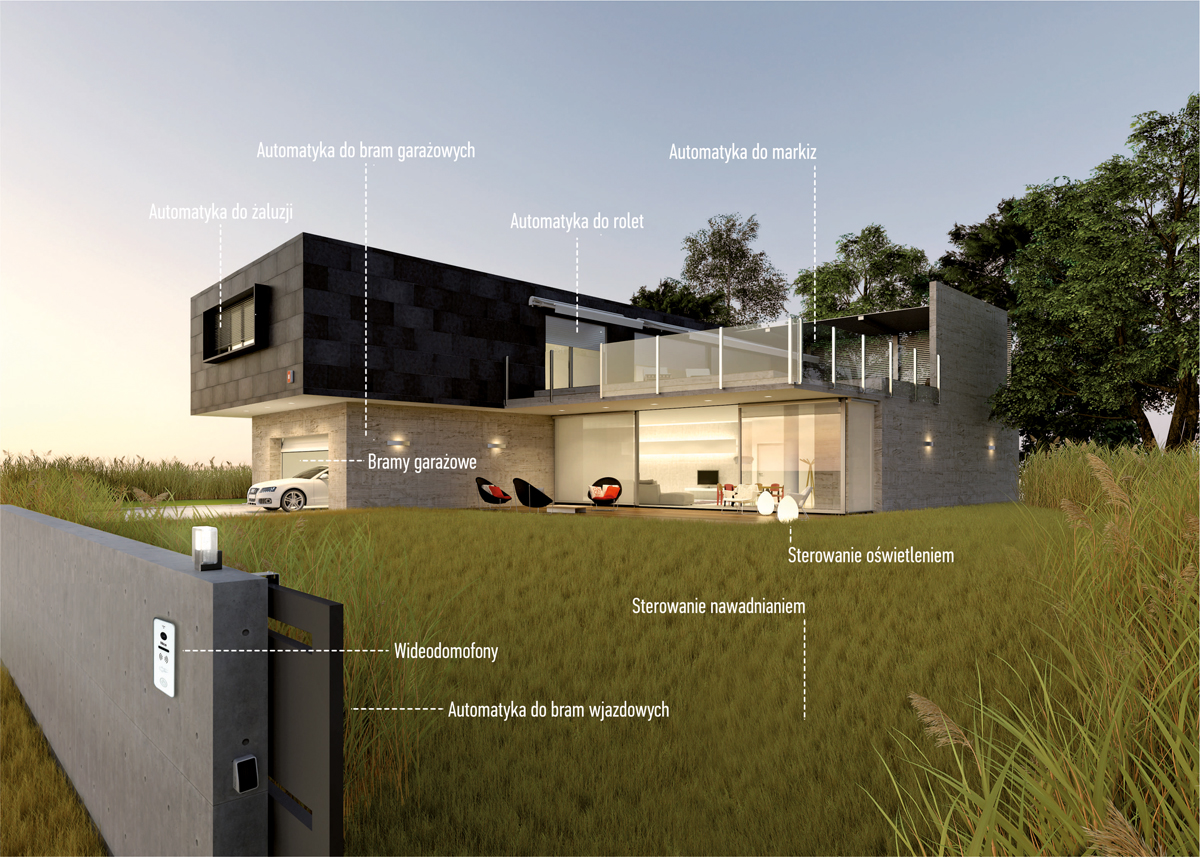 Automatyka wjazdowa coraz bardziej smart