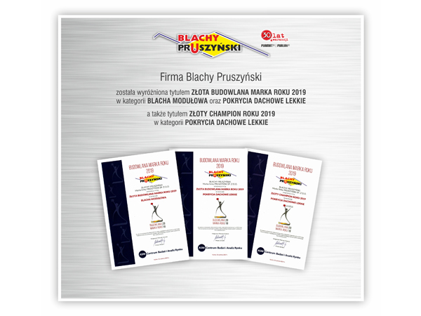 Budowlana Marka Roku 2019