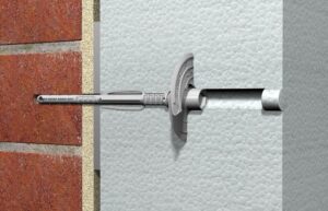 Jedno mocowanie dla wszystkich grubości materiałów izolacyjnych od 100 mm do 400 mm fot. fischer