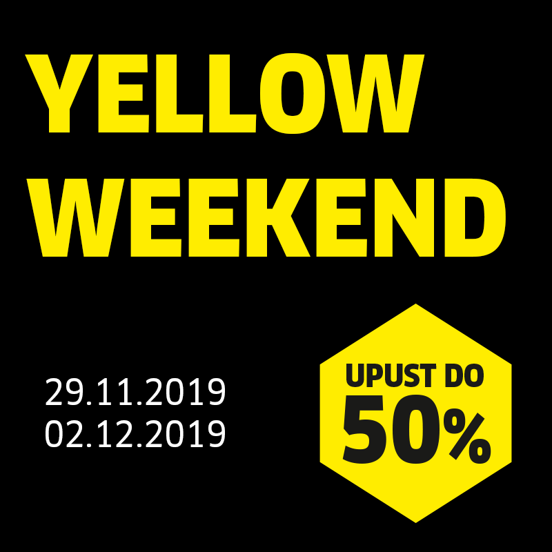 Zwariowany czarno-żółty weekend promocji na urządzenia Kärcher. Tylko w sklepie internetowym eKärcher!