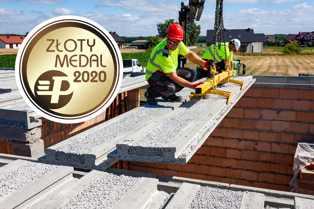 Złoty Medal MTP dla stropu TERIVA PANEL