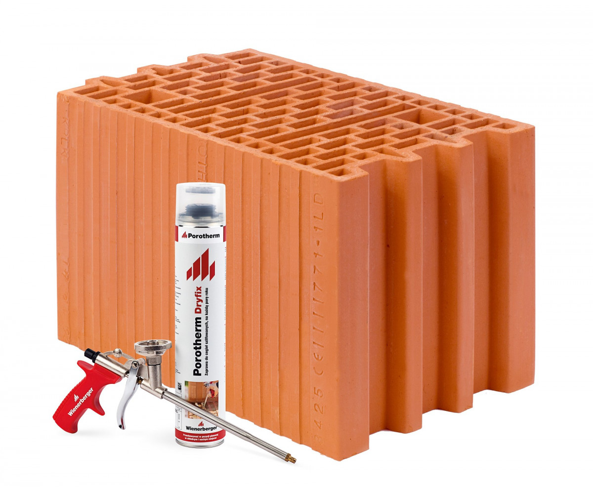 Porotherm 25 3×1/3 Dryfix – mała „rewolucja” w ofercie Wienerberger