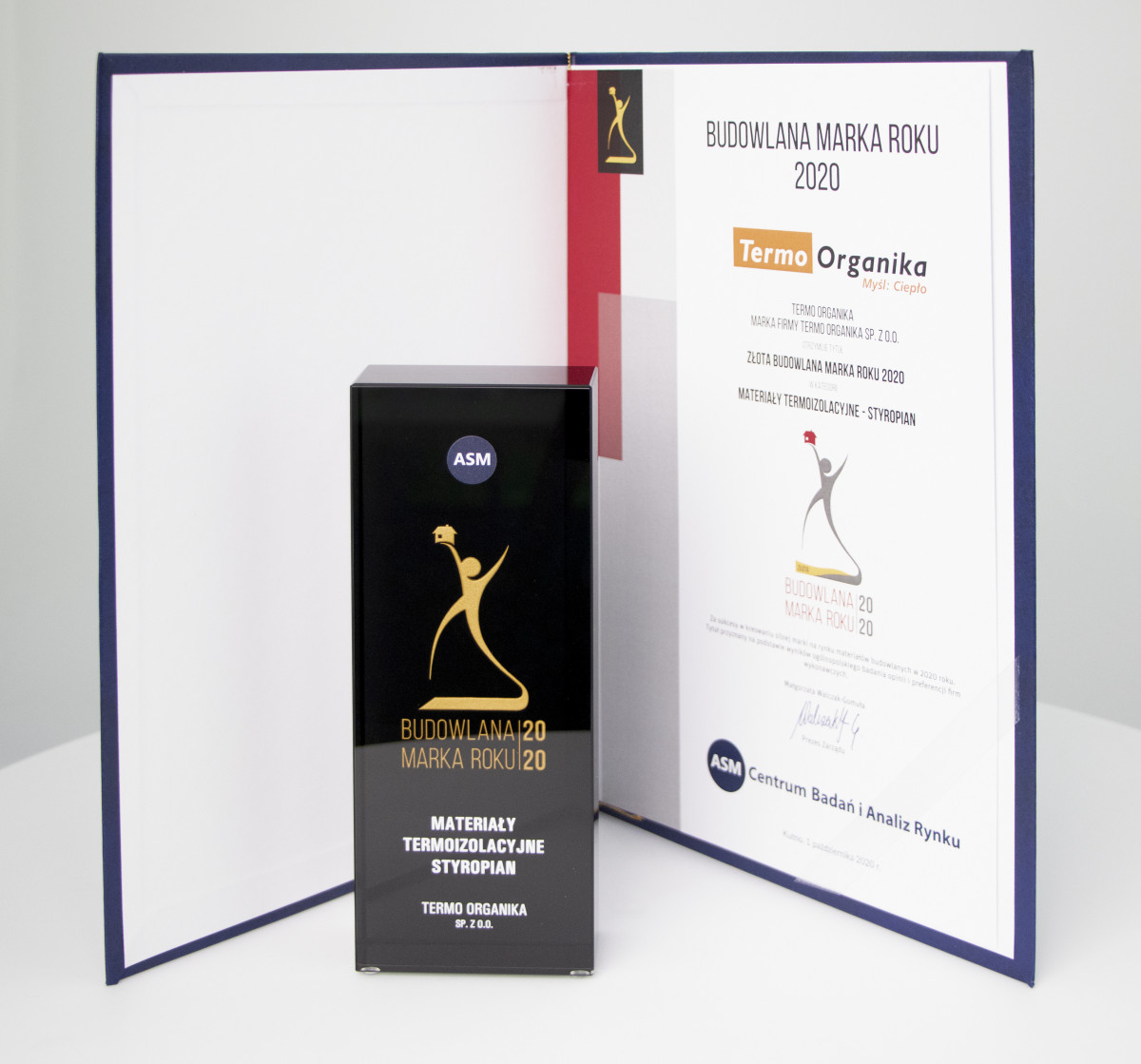 Złota Budowlana Marka Roku dla Termo Organiki