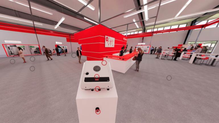 Wirtualne targi firmy Fronius są pełnym sukcesem i przyciągają odwiedzających z całego świata