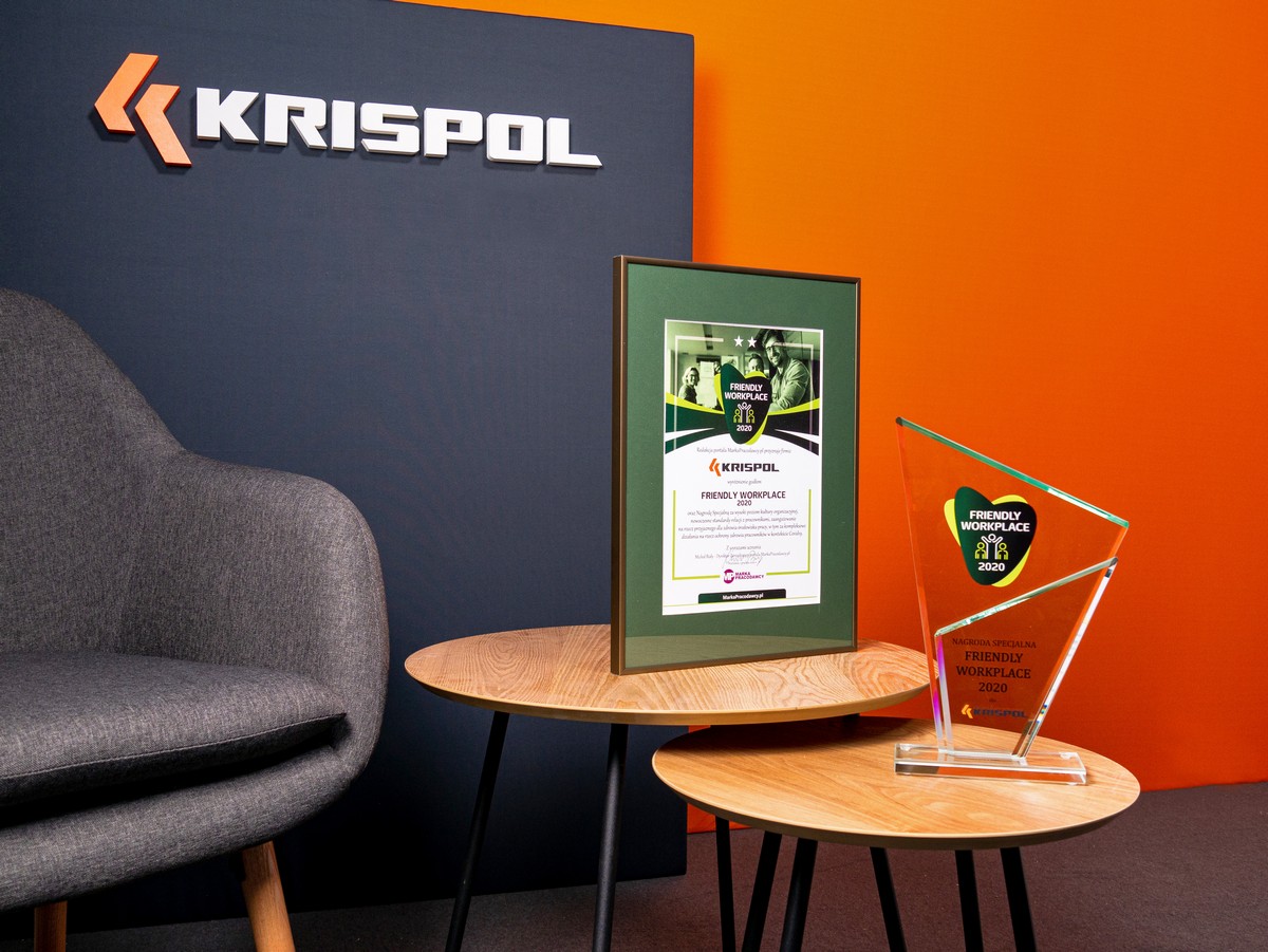 Krispol nagrodzony tytułem Friendly Workplace