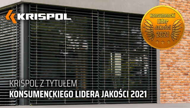 KRISPOL Z TYTUŁEM KONSUMENCKIEGO LIDERA JAKOŚCI 2021