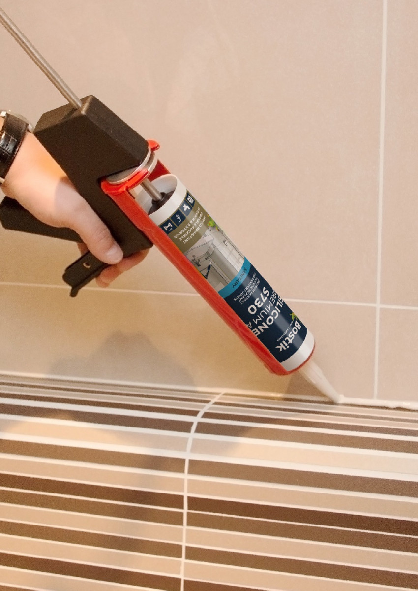 Bostik Silicone Premium A S730 – uszczelniamy łazienkowe fugi