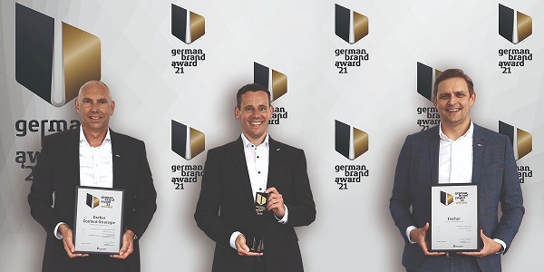 Potrójny sukces fischer na German Brand Award 2021