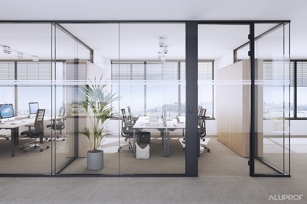 MB-Harmony Office – nowy system ścian wewnętrznych ALUPROF o wyjątkowych parametrach