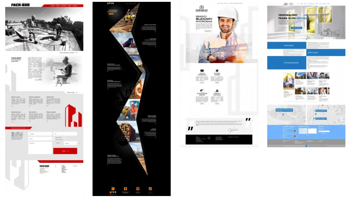 Dogo System oferuje projektowanie stron internetowych dla branży budowlanej