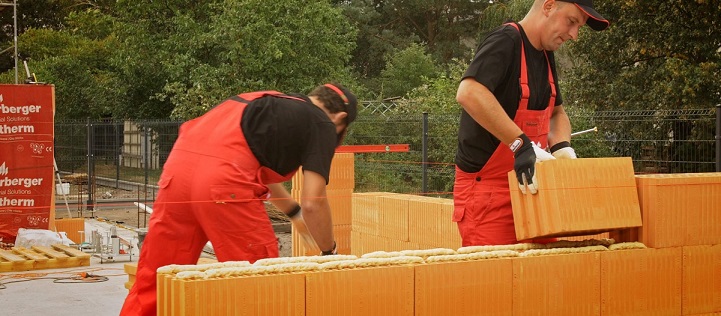 Małe domy z ceramiki budowlanej