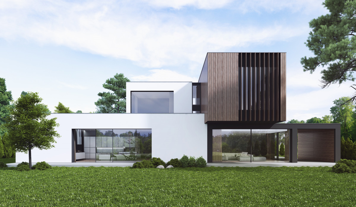 Kiedy dom przenika się z ogrodem