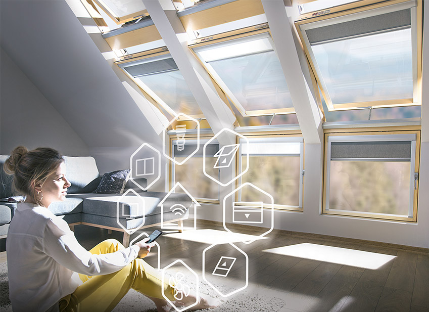 Dom inteligentny w zasięgu ręki – FAKRO smartHome