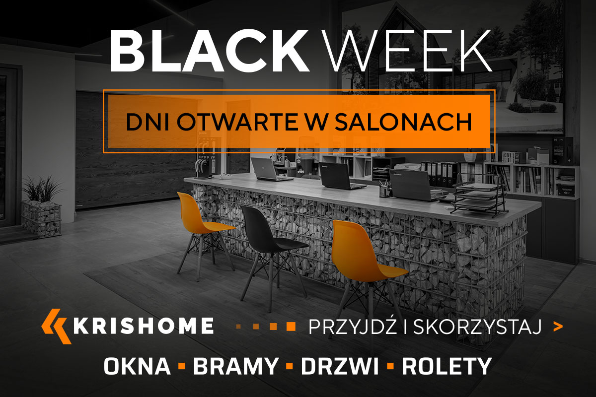 Dni otwarte w Salonach KRISHOME. Przygotuj się na BLACK WEEK