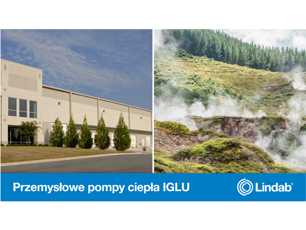 Przemysłowe, gruntowe pompy ciepła IGLU w ofercie Lindab