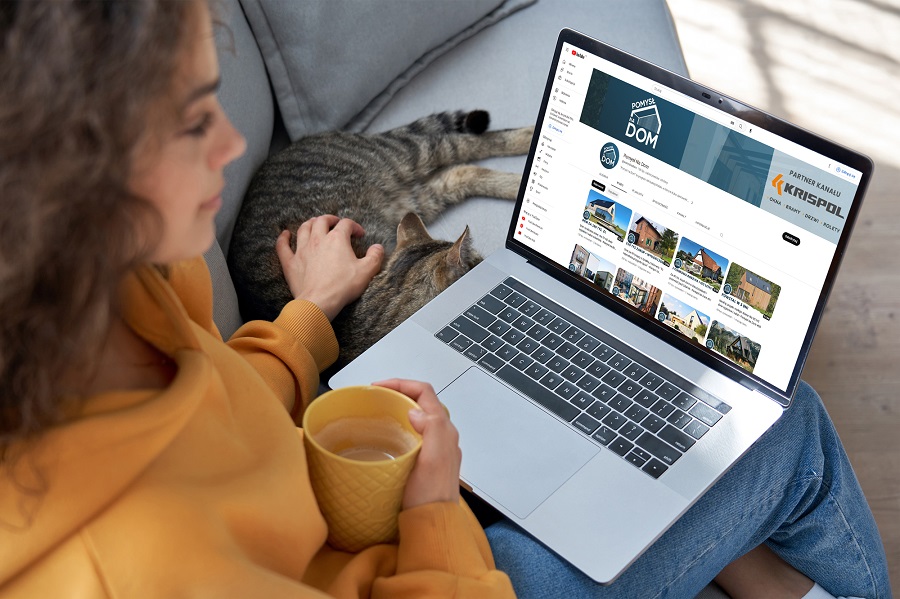 Marka KRISPOL Partnerem kanału YouTube „Pomysł na Dom”