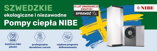 PROMOCJA „Przybij piątkę z NIBE”. Kup pompę ciepła NIBE i zyskaj bezpłatną 5-letnią gwarancję!