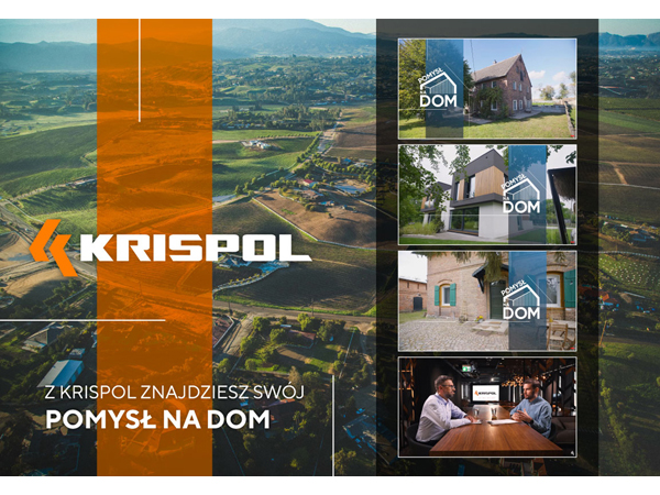 Z KRISPOL znajdziesz swój „Pomysł na Dom” – zainspiruj się wyjątkowymi projektami podczas budowy lub remontu domu