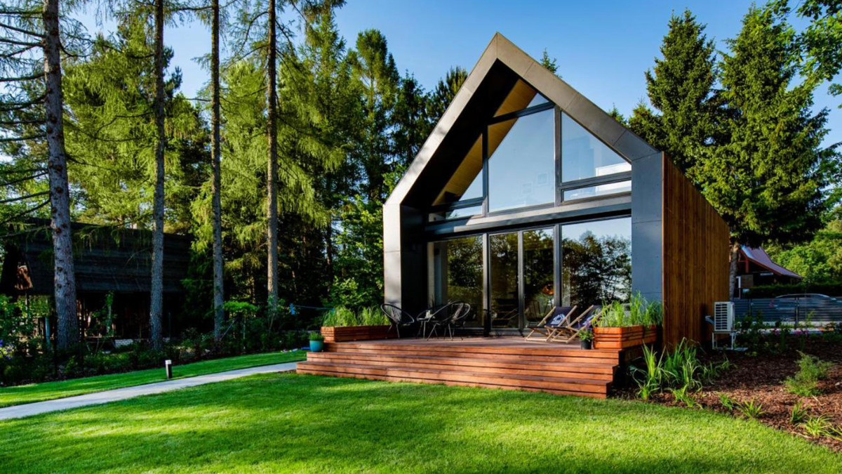 Dom drewniany Modern 96