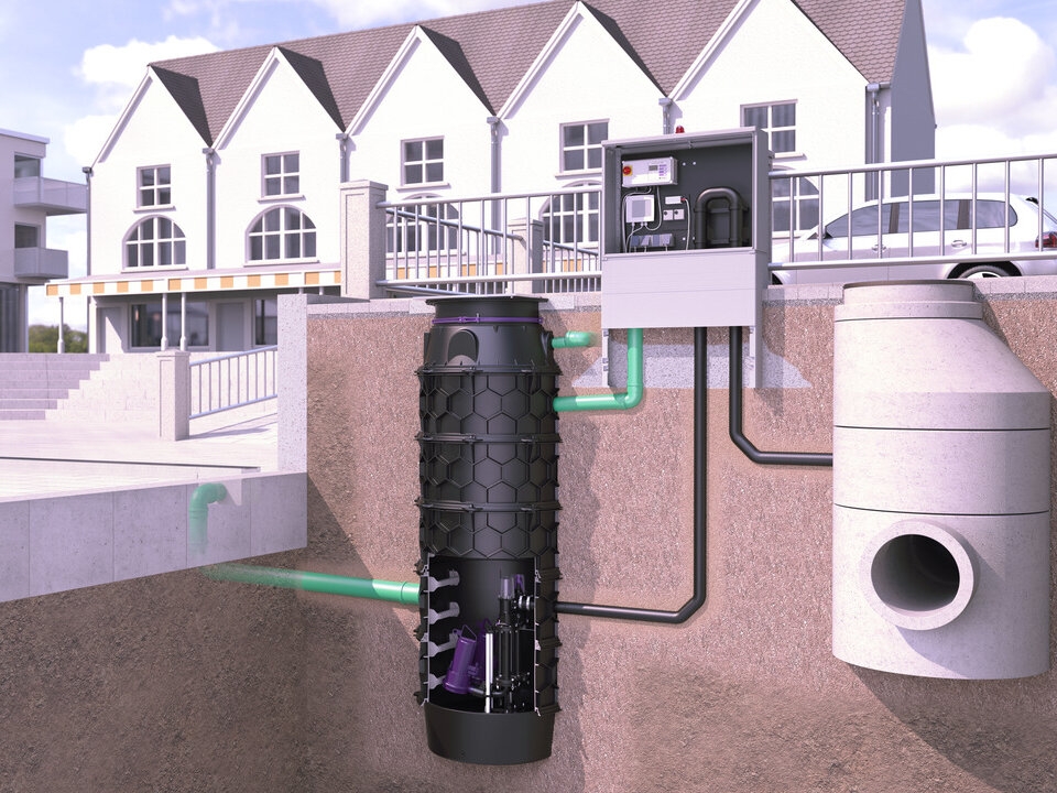 Komfort i bezpieczeństwo – przepompownie ścieków KESSEL