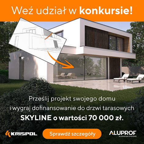 Marka KRISPOL podjęła współpracę z Aluprof w kampanii pod hasłem Cichy luksus