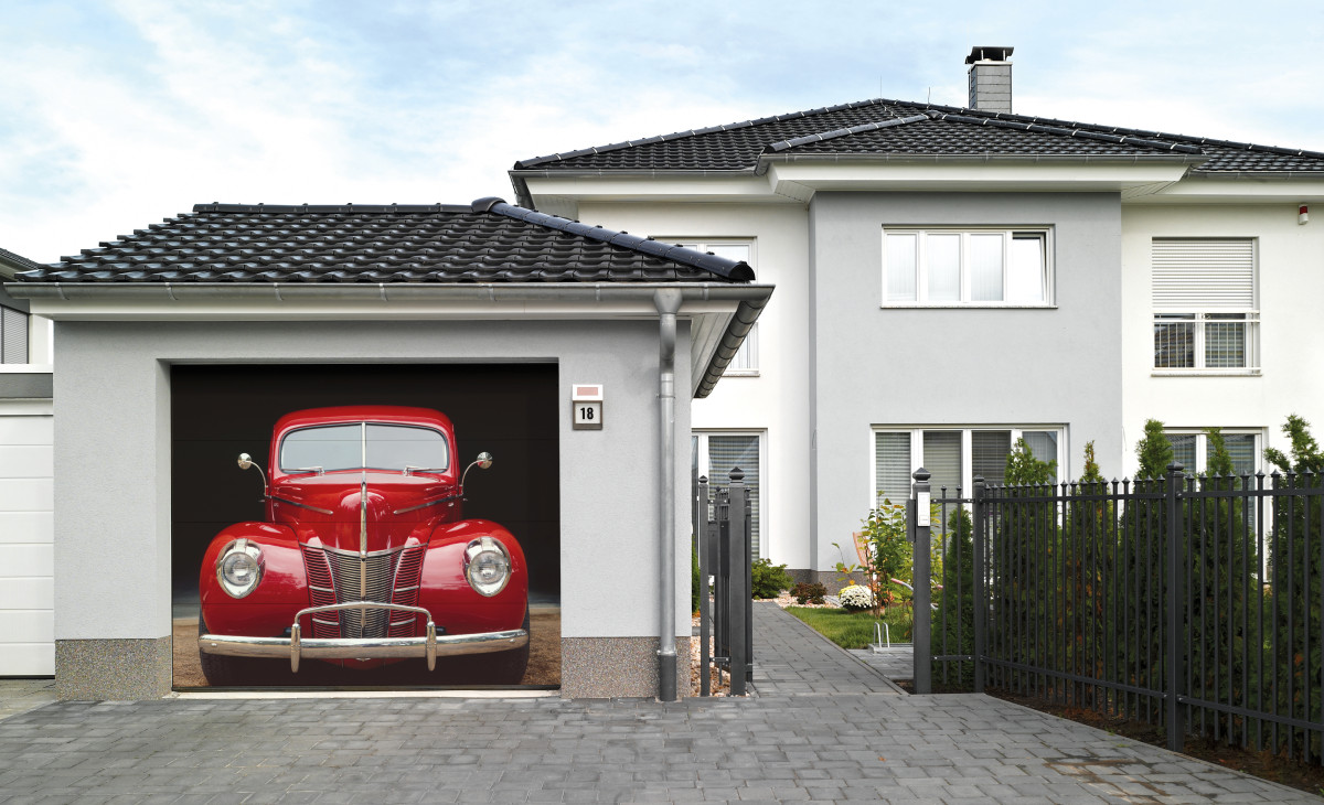 Konkurs na bramę garażową z własną grafiką