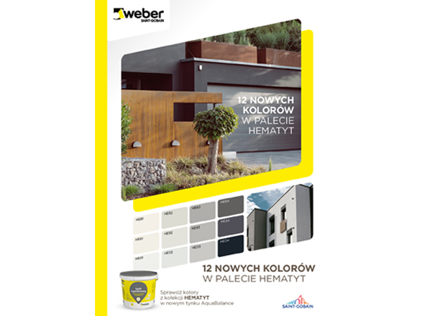 Między czernią a bielą – nowe kolory w palecie Weber Hematyt