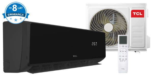 Klimatyzator TCL Elite w wersji DARK wchodzi na salony