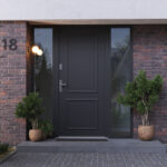 PortaTHERMO_C2_220_Czarny_klamkaApolloSrebrny_dostawka50_arn_Porta_RN