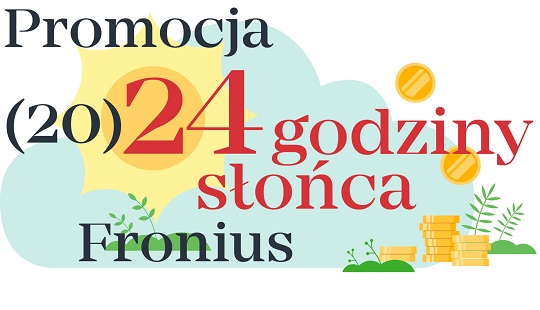 Promocja 20(24) godziny słońca Fronius