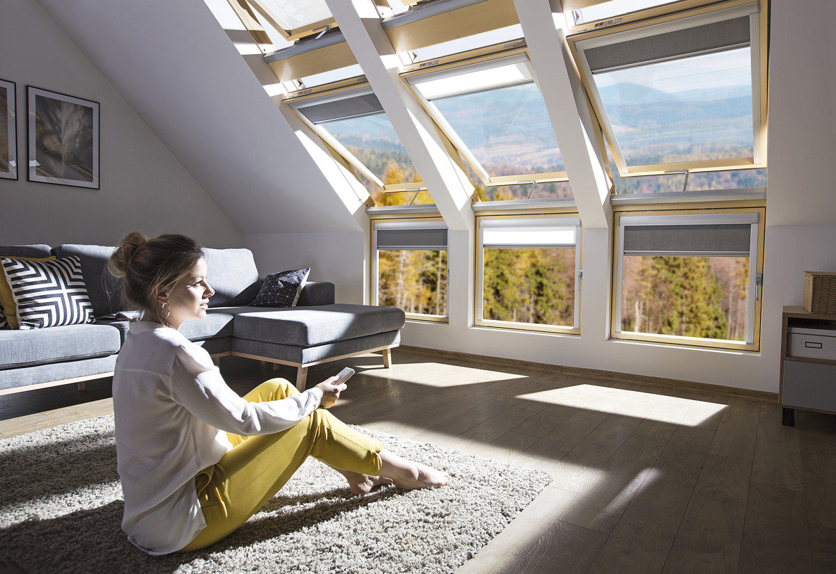  Jak urządzić poddasze z elektrycznymi oknami dachowymi?