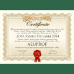 Aluprof Liderem Rynku Stolarki w segmencie systemów aluminiowych