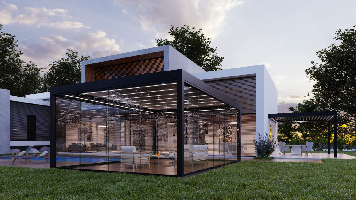 Nowość w ofercie Aluprof! Całoszklana zabudowa przesuwna MB-OpenSlide – odpoczywaj na swoim tarasie kiedy chcesz, a nie kiedy pozwalają na to warunki atmosferyczne