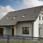 Dachówka betonowa Braas Bałtycka, kolor grafitowy_2