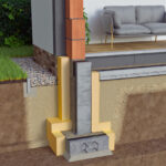 Termoizolacja ław fundamentowych płytami swisspor XPS